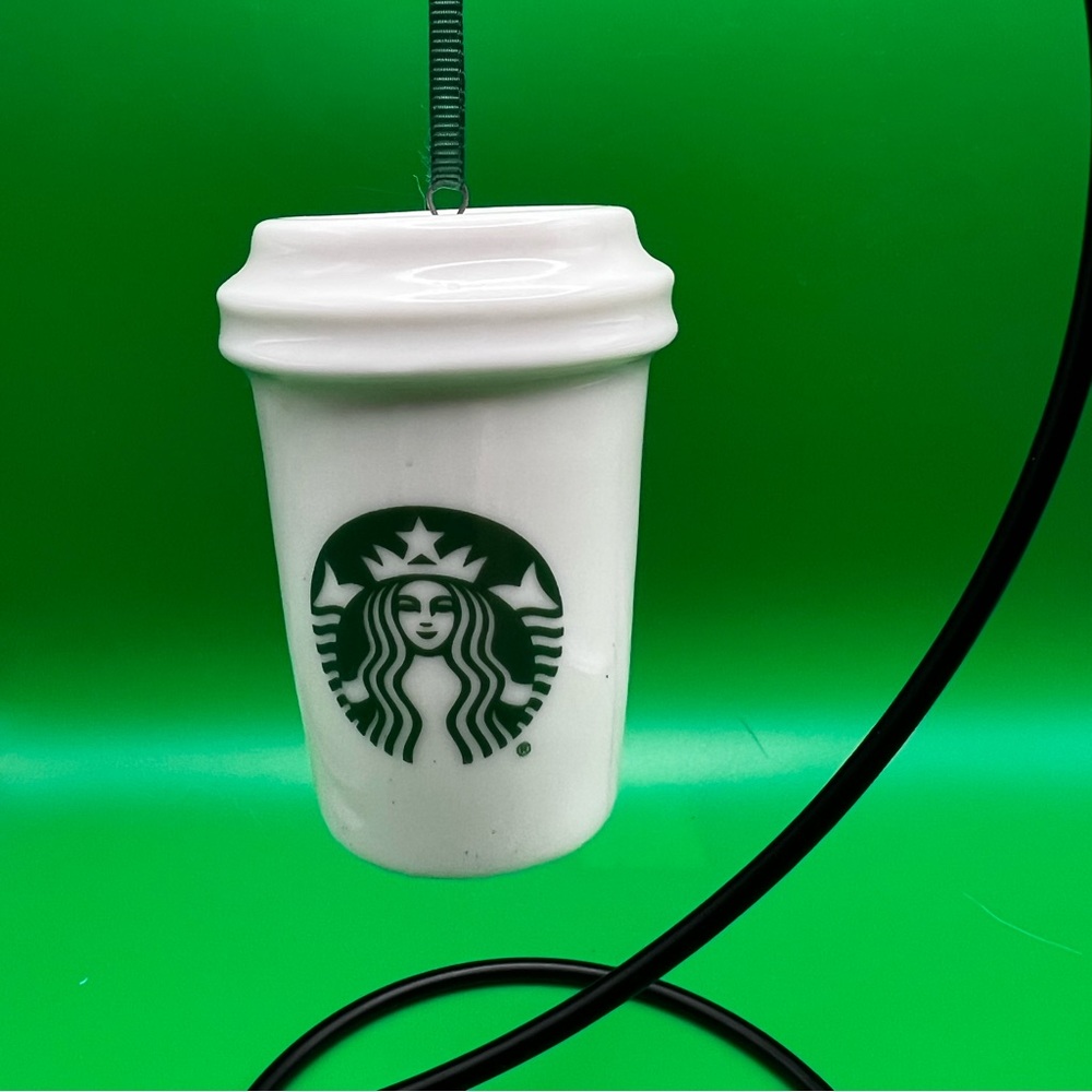 Starbucks White Cup Christmas Ornament - 2015